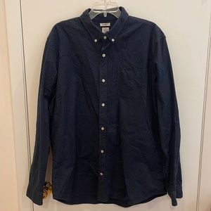 Gap standard fit stretch button down size xl